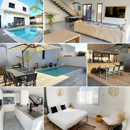 Villa Des Muriers Piscine Proche Montpellier Et Plages *